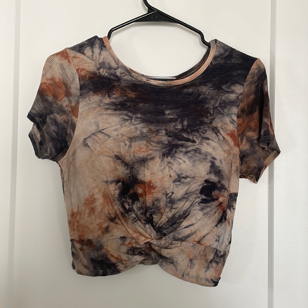 Gaze Tie Dye Crop Top